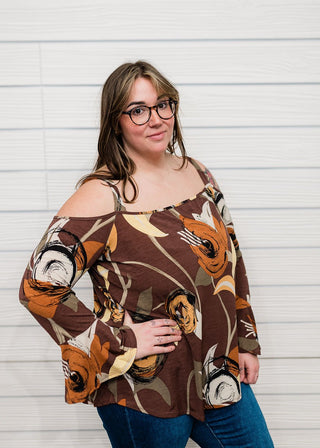 Final Sale: Floral Ember Top - Bray and Em Boutique