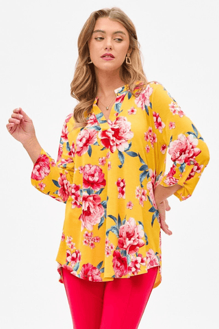 FINAL SALE: Floral Treasure Blouse - Bray and Em Boutique