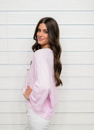 FINAL SALE: Flowers and Fun Pullover - Bray and Em Boutique