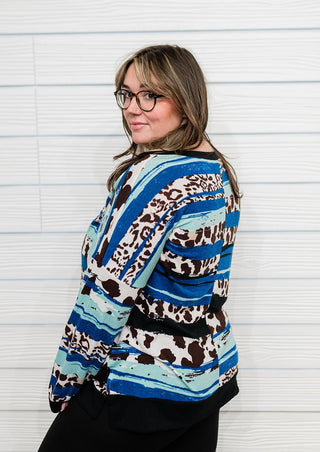 Final Sale: Leopard Luxe Long Sleeve - Bray and Em Boutique