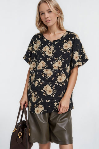 FINAL SALE: Lovely Reflections Top - Bray and Em Boutique