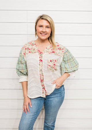 FINAL SALE POL: Casually Yours Top - Bray and Em Boutique