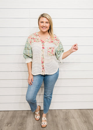 FINAL SALE POL: Casually Yours Top - Bray and Em Boutique
