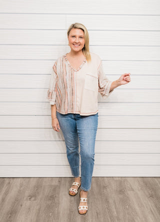 FINAL SALE POL: Dressed To Impress Top - Bray and Em Boutique
