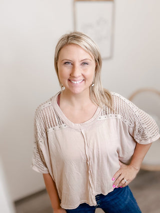FINAL SALE POL: Fine and Fancy Top - Bray and Em Boutique