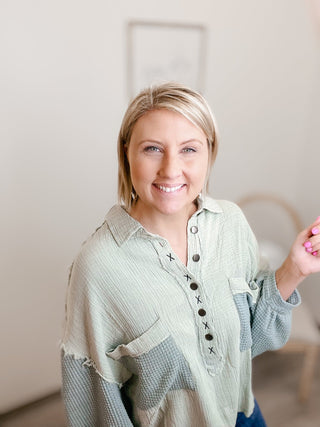 FINAL SALE POL: Flirting With Fun Shacket - Bray and Em Boutique