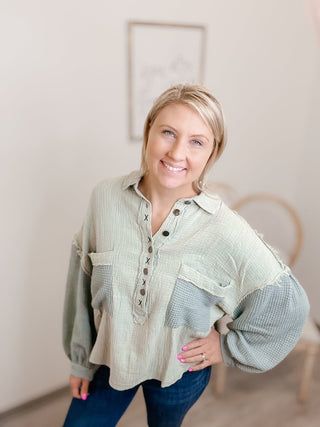 FINAL SALE POL: Flirting With Fun Shacket - Bray and Em Boutique
