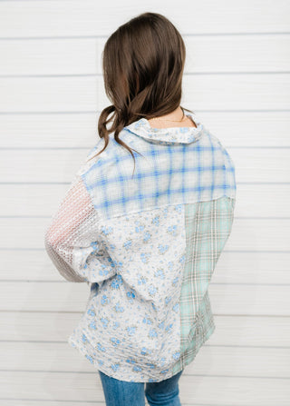 FINAL SALE POL: Pretty As A Picture Top - Bray and Em Boutique
