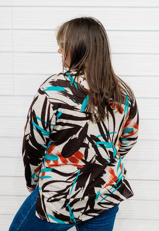 Final Sale: Tranquil Tide Long - Sleeve Top - Bray and Em Boutique