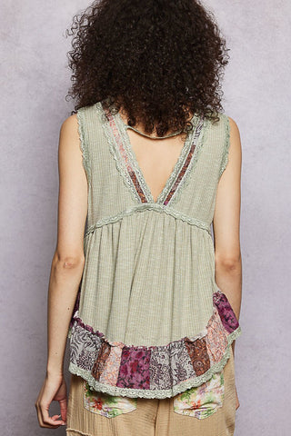 FINAL SALE: Walk The Meadow Sleeveless Top - Bray and Em Boutique