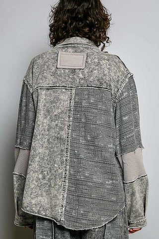 FINAL SALE: Wildflower Mix Terry Jacket - Bray and Em Boutique