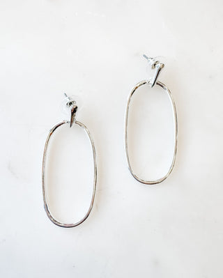 Finally Our Time Oval Earrings - Bray and Em Boutique