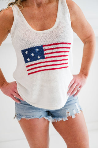 Flag & Tide Sweater Tank - Bray and Em Boutique