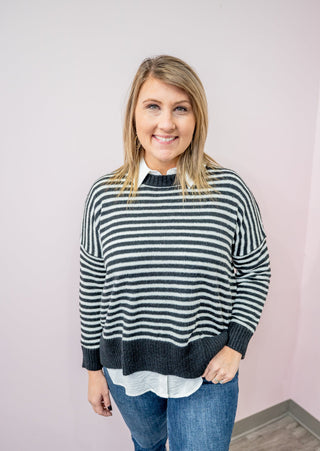 Flaunt it Confidently Sweater - Bray and Em Boutique