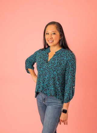 Flirty Little Secret Floral Blouse - Bray and Em Boutique