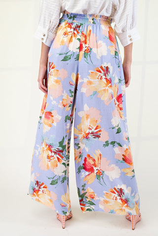 Floral Groove Wide Leg Pants - Bray and Em Boutique