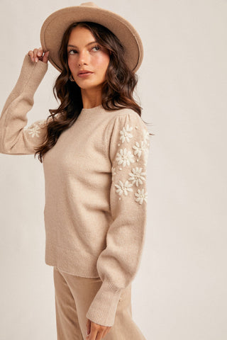 Floral Keepsake Sweater - Bray and Em Boutique