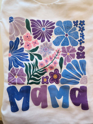 Floral Mama Graphic Tee - Bray and Em Boutique