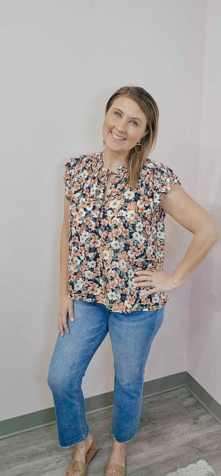 Floral Poetry Blouse - Bray and Em Boutique