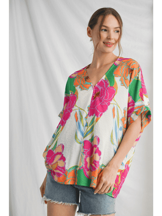Floral Valley Blouse - Bray and Em Boutique