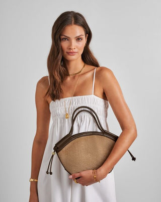 Florence Raffia Mini Tote - Bray and Em Boutique