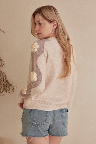 Flourish Petal Sweater - Bray and Em Boutique