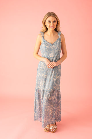 Flourishing Moments Floral Dress - Bray and Em Boutique