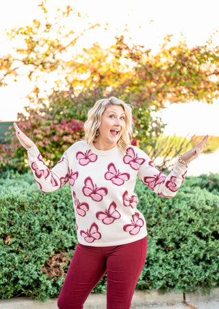 Flutter For Days Sweater - Bray and Em Boutique