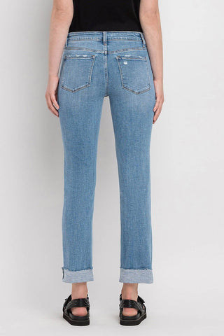 FLYING MONKEY Cool Coast Slim Straight Jean - Bray and Em Boutique