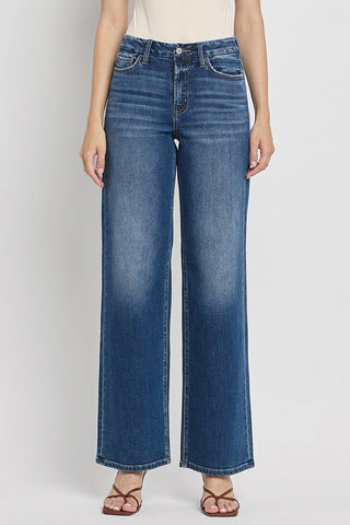 Flying Monkey Midnight Shade HR Loose Jeans - Bray and Em Boutique