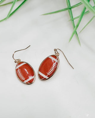 Football Girlie Earrings - Bray and Em Boutique