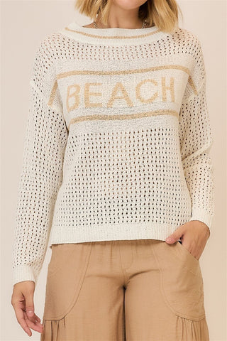 For Your Next Trip BEACH Sweater - Bray and Em Boutique