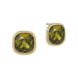 Framed Gem Stud Earrings - Bray and Em Boutique