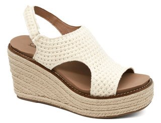 Freddie Wedge Sandal - Crochet - Bray and Em Boutique