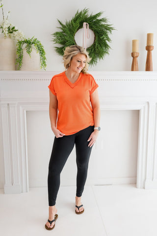 Fresh Threads Ribbed Top - Bray and Em Boutique