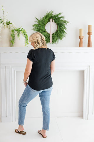 Fresh Threads Ribbed Top - Bray and Em Boutique