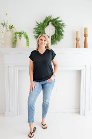 Fresh Threads Ribbed Top - Bray and Em Boutique