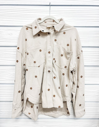Friendly Design Corduroy Shirt - Bray and Em Boutique