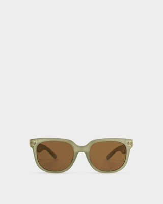 Frosted Sage Square Sunglasses - Bray and Em Boutique