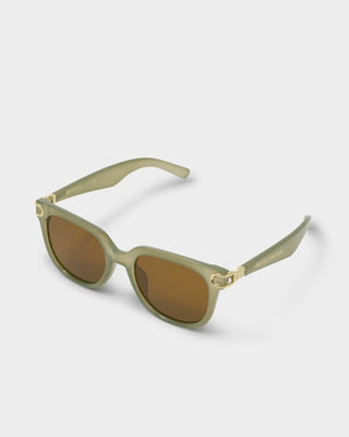 Frosted Sage Square Sunglasses - Bray and Em Boutique