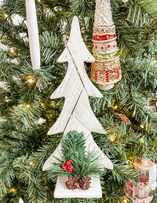 Frosted Timber Festive Wooden Trees - Bray and Em Boutique