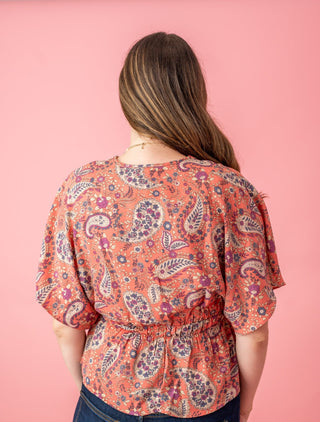 Fun At All Times Paisley Top - Bray and Em Boutique