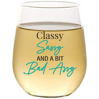 Funny Sayings Wine Glass - Bray and Em Boutique