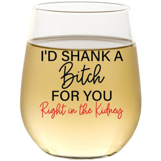 Funny Sayings Wine Glass - Bray and Em Boutique