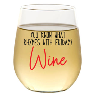 Funny Sayings Wine Glass - Bray and Em Boutique