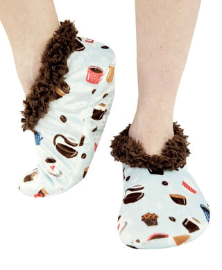Fuzzy Feet Slippers - Bray and Em Boutique