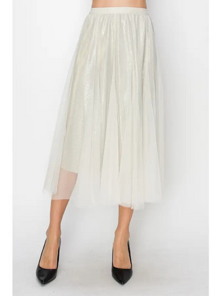 Stunning Showcase Mesh Skirt