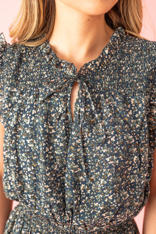 Garden Beauty Floral Midi Dress - Bray and Em Boutique