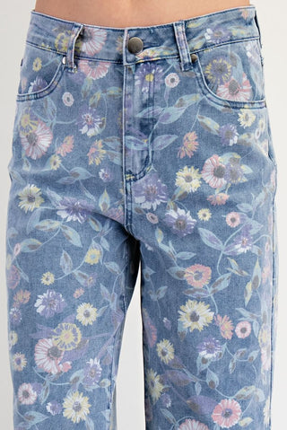 Garden Retreat Floral Pants - Bray and Em Boutique