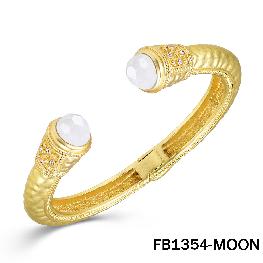 Gem Tip Open Cuff Bracelet - Bray and Em Boutique